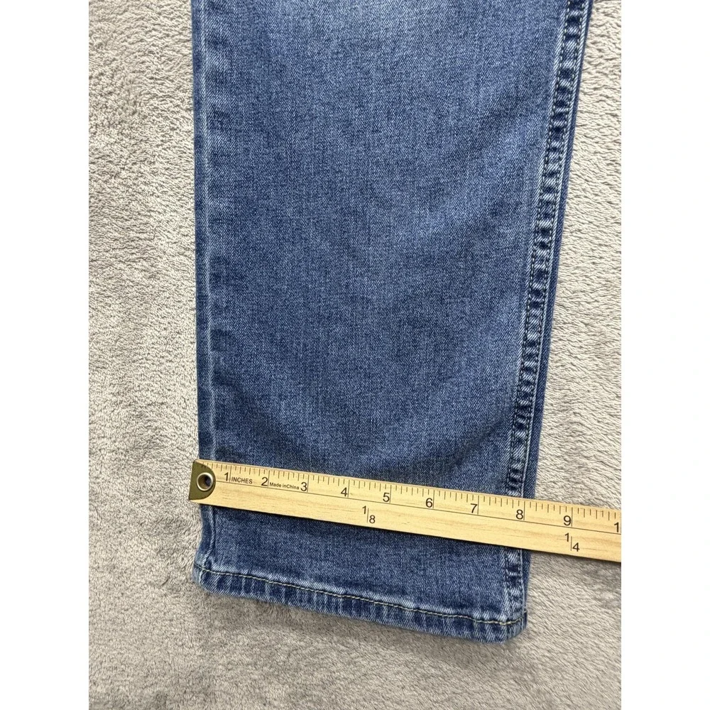 Hollister Jeans Mens Measured‎ 35x28 Blue Straight Epic Flex Denim Pants